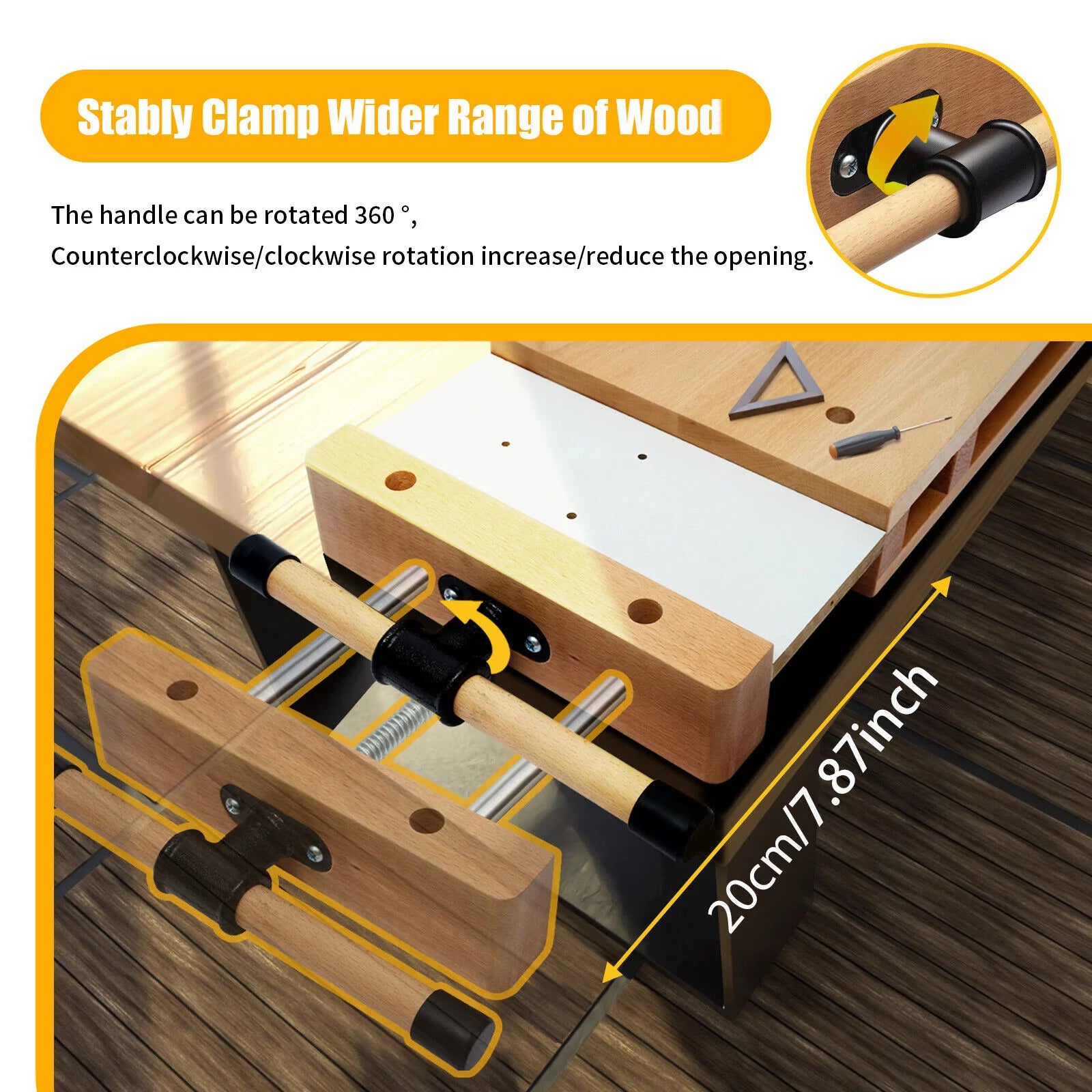 Portable Woodworking Vise G21490
