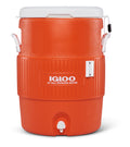 Orange 10-Gallon Water Jug with Cup Dispenser Q274