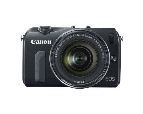 Black 18.0 MP Compact System Camera with 3.0-Inch LCD and EF-M22 STM Lens U398