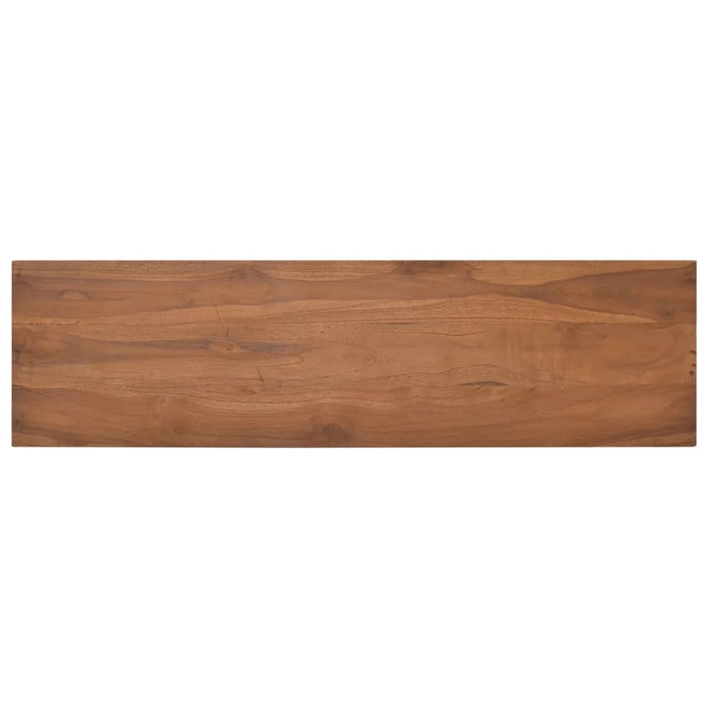 43.3"x11.8"x19.7" Solid Teak Wood TV Cabinet L527