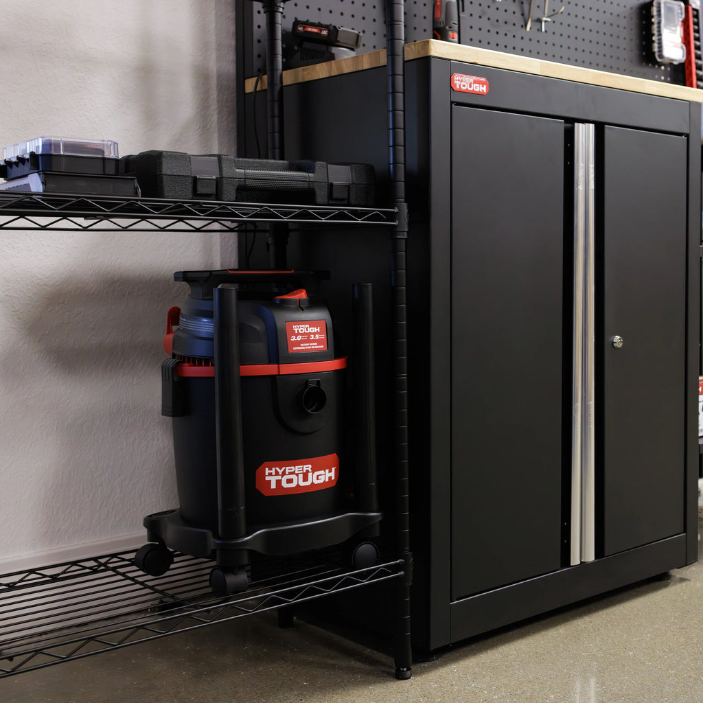 Black 4 Tier Wire Shelf Unit Q3118