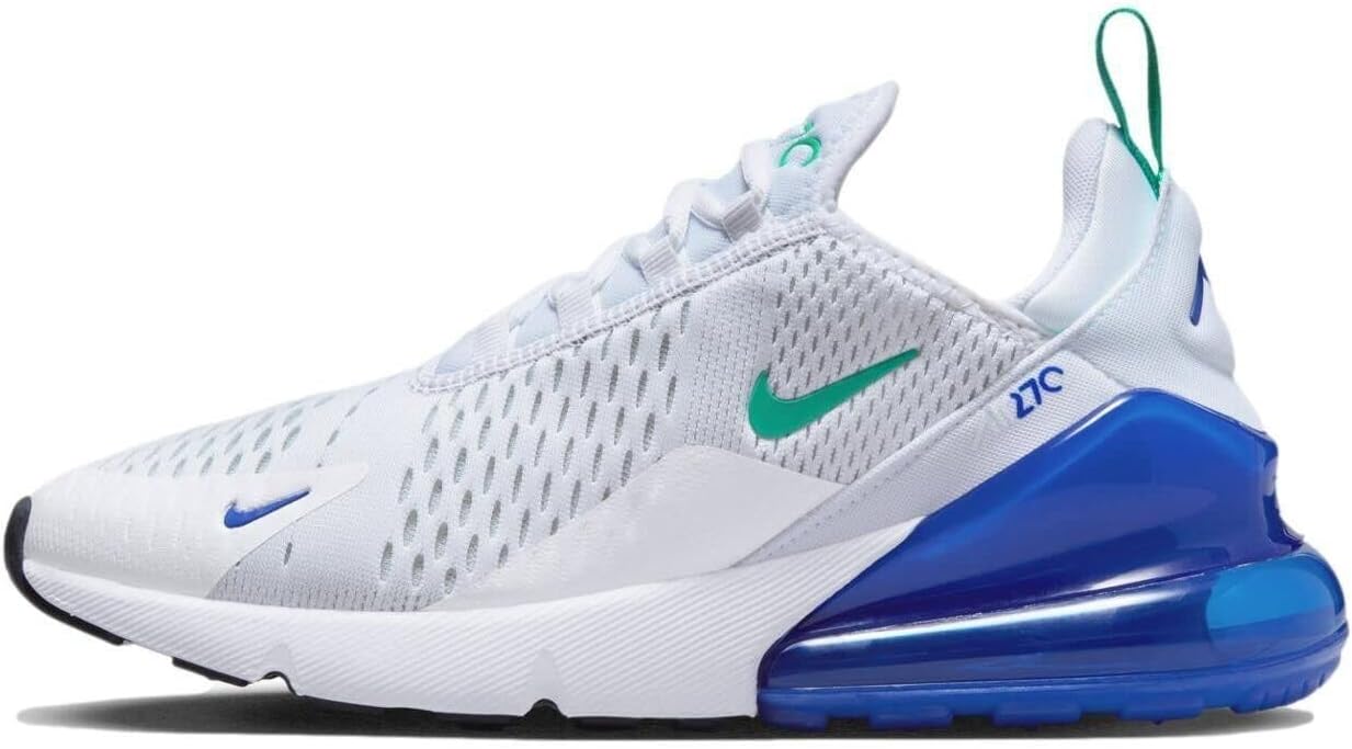 White Neptune Green Lapis Air Max 270 Shoes Z878