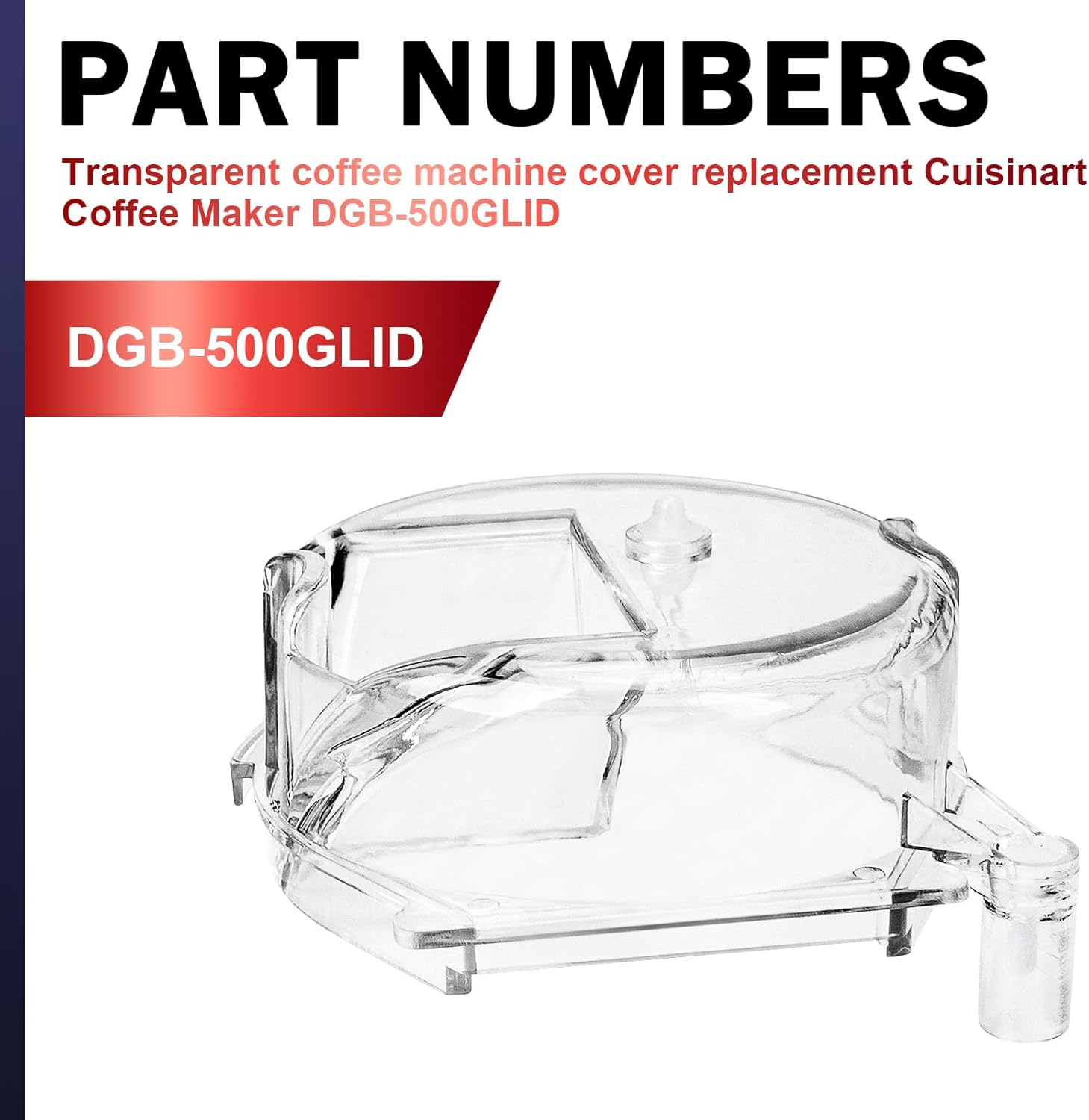 Clear Replacement Grinder Assembly Lid Q7249