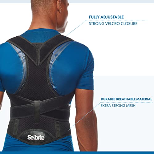 Adjustable Posture Back Brace (XX-Large) J4634