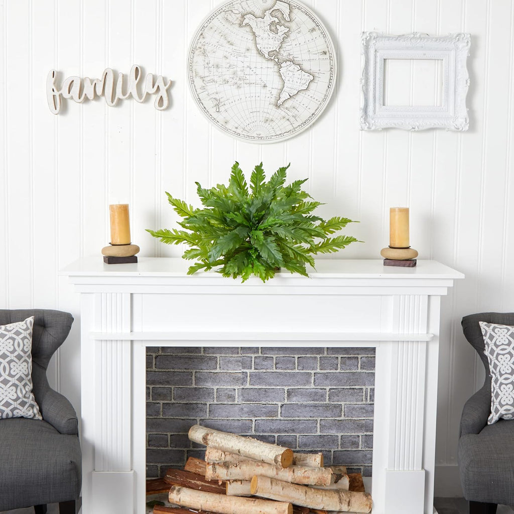 26in. Artificial Fern Plant C1230