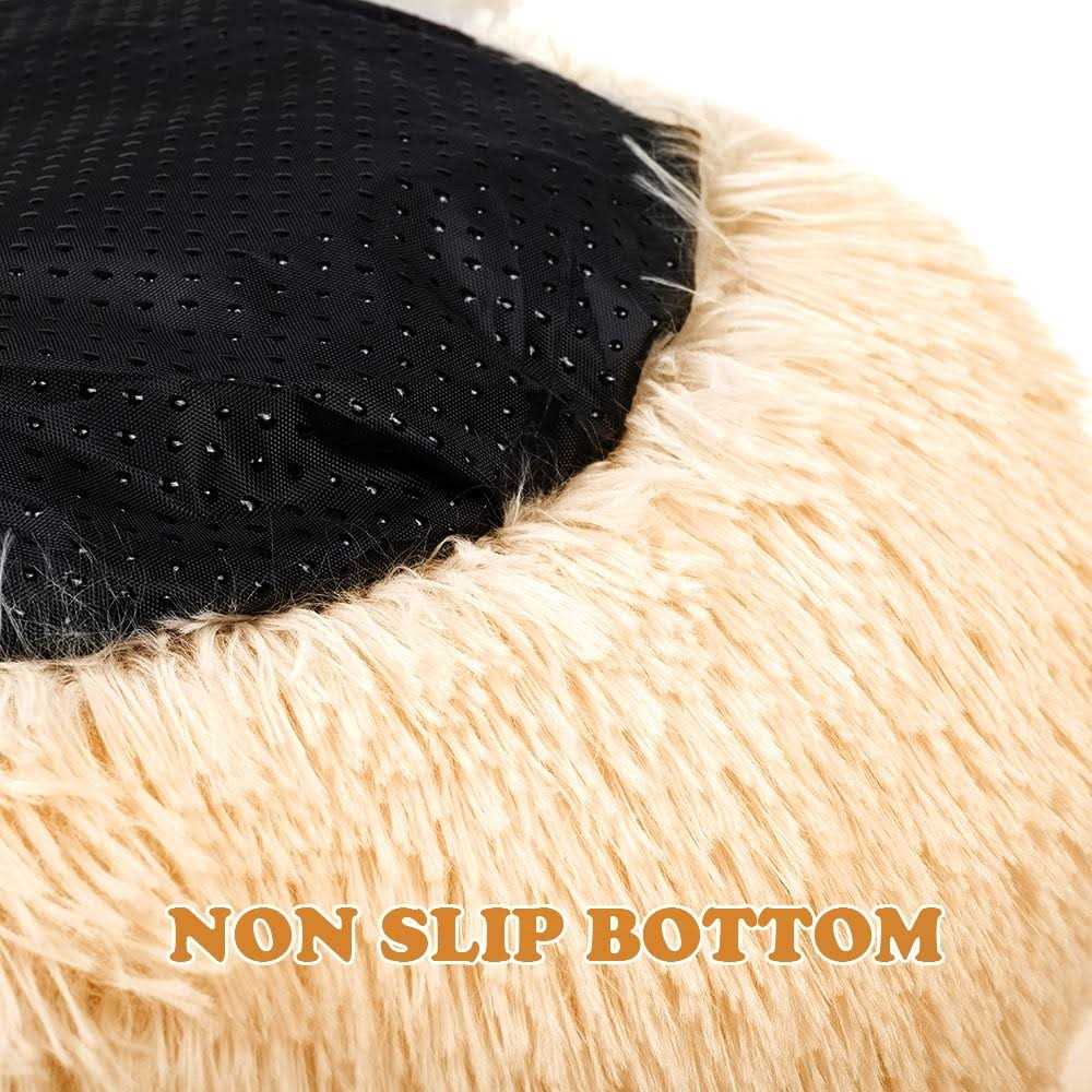 Round Plush Pet Bed X381406