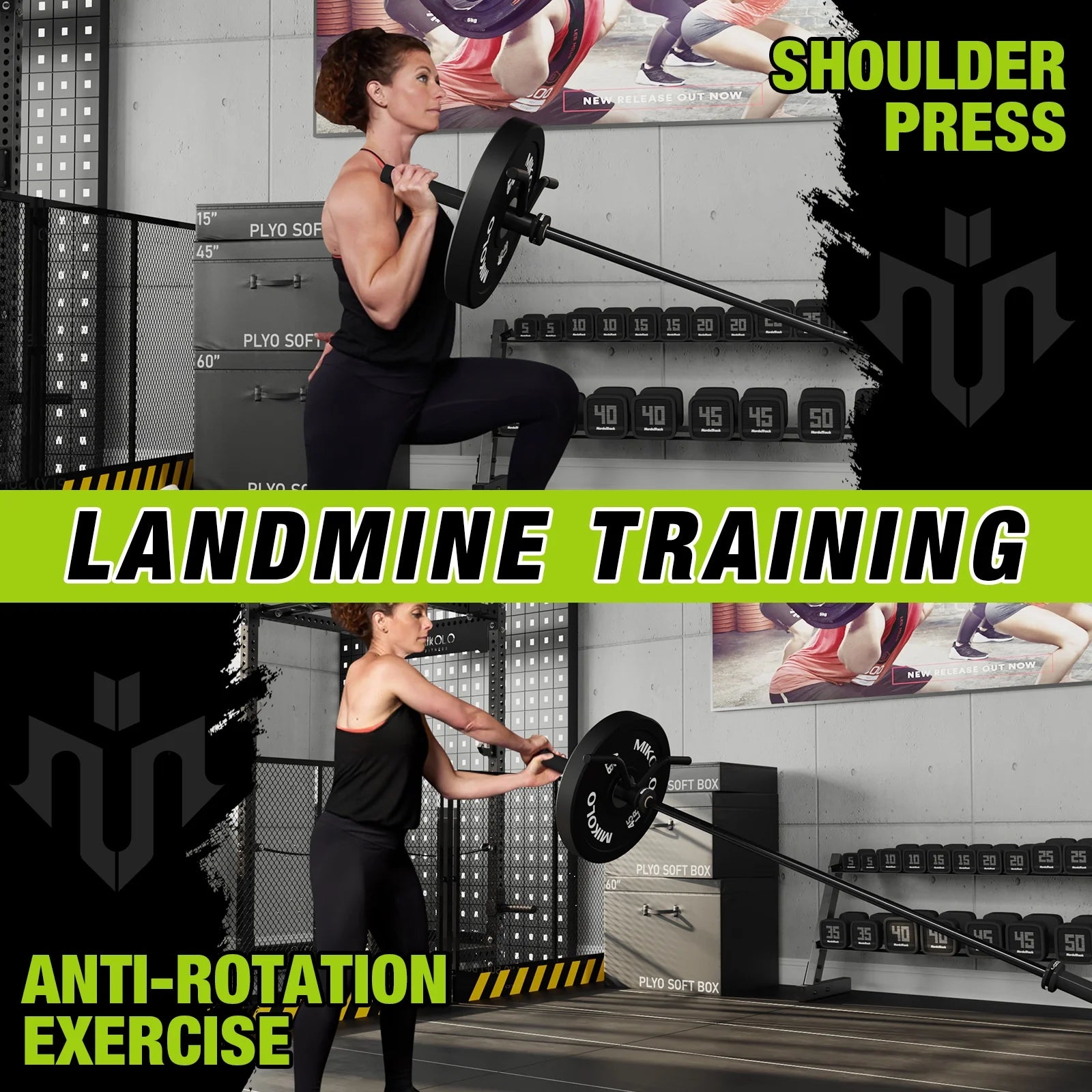 Power Rack Cage with LAT Pulldown System, 1200LBS Capacity, 13-Level Adjustable Height J320345