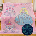 Blue Fleece Throw Blanket 50"X60" V184305