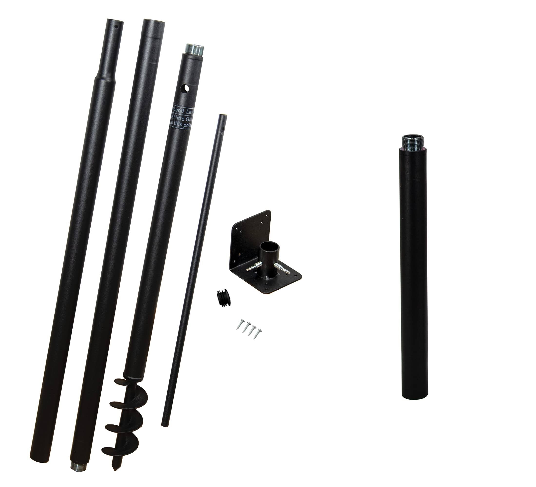 Universal Mounting Pole Kit with Threade G166