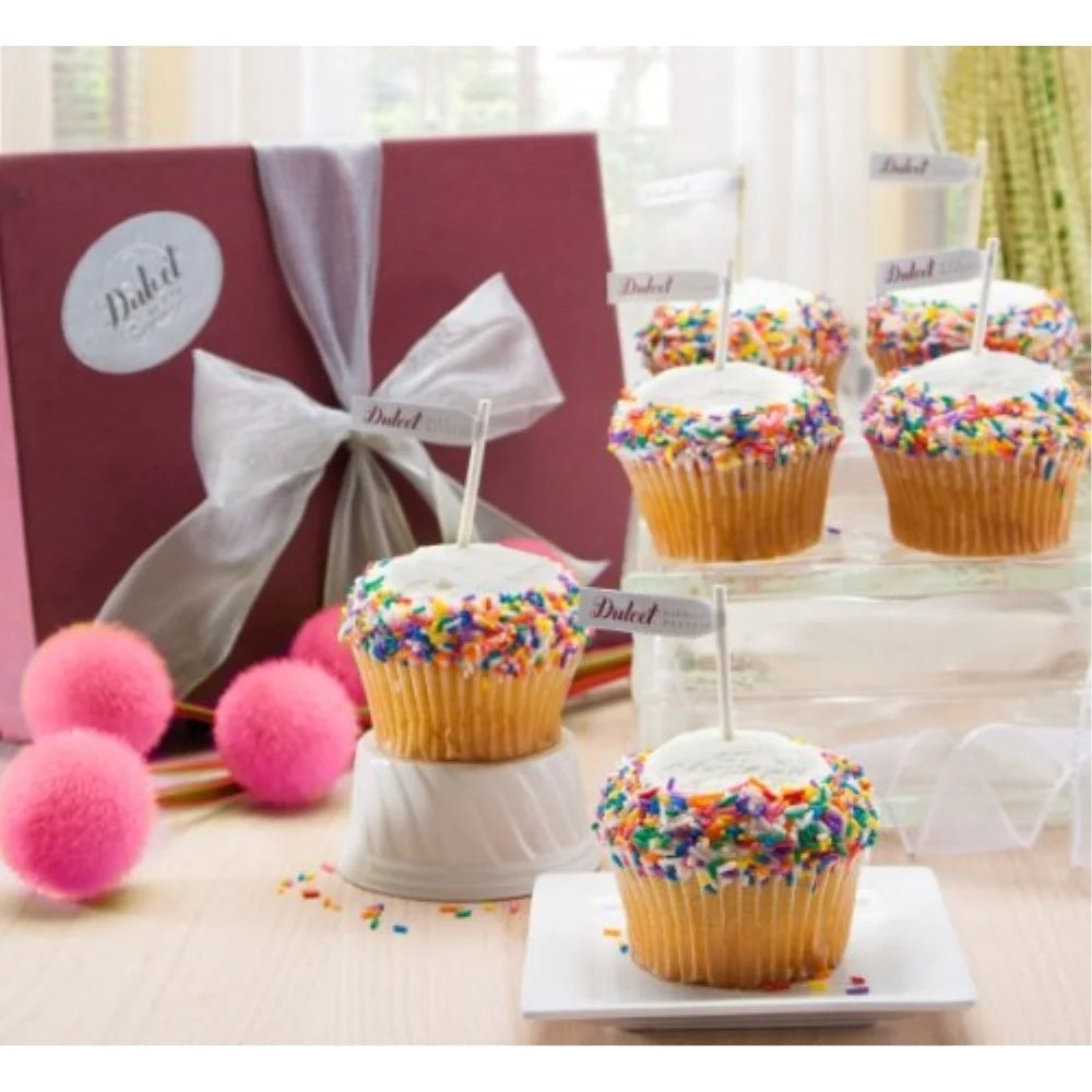 Fresh Vanilla Sprinkle Cupcake P960