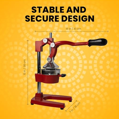 Manual Metal Citrus Juicer Press M416364