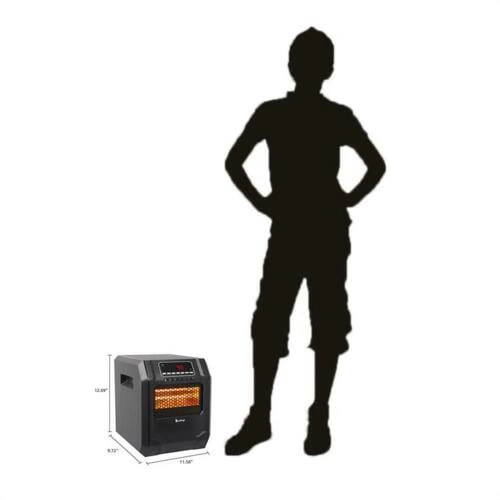 1500W Infrared Space Heater with Remote S96338