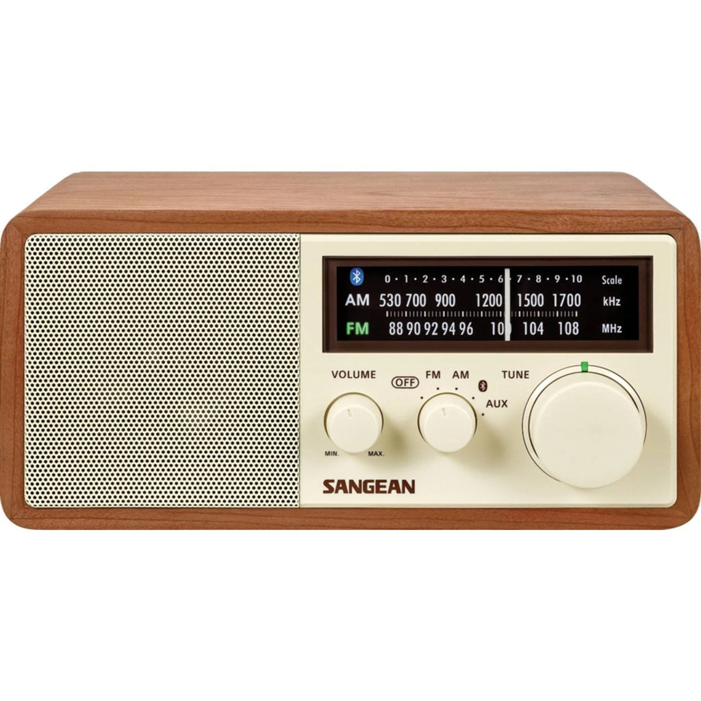 AM-FM Bluetooth Wooden Cabinet Radio M406698