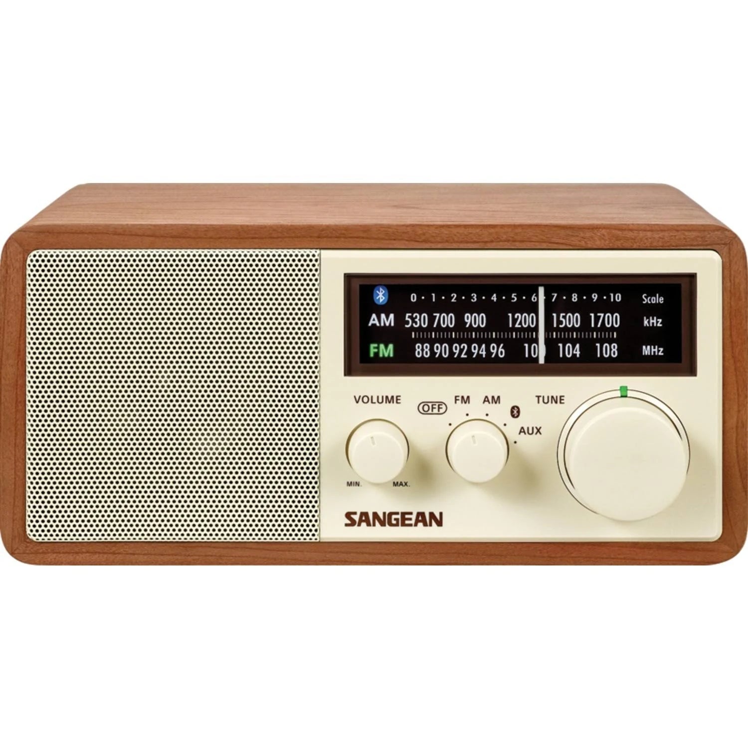 AM-FM Bluetooth Wooden Cabinet Radio M406698