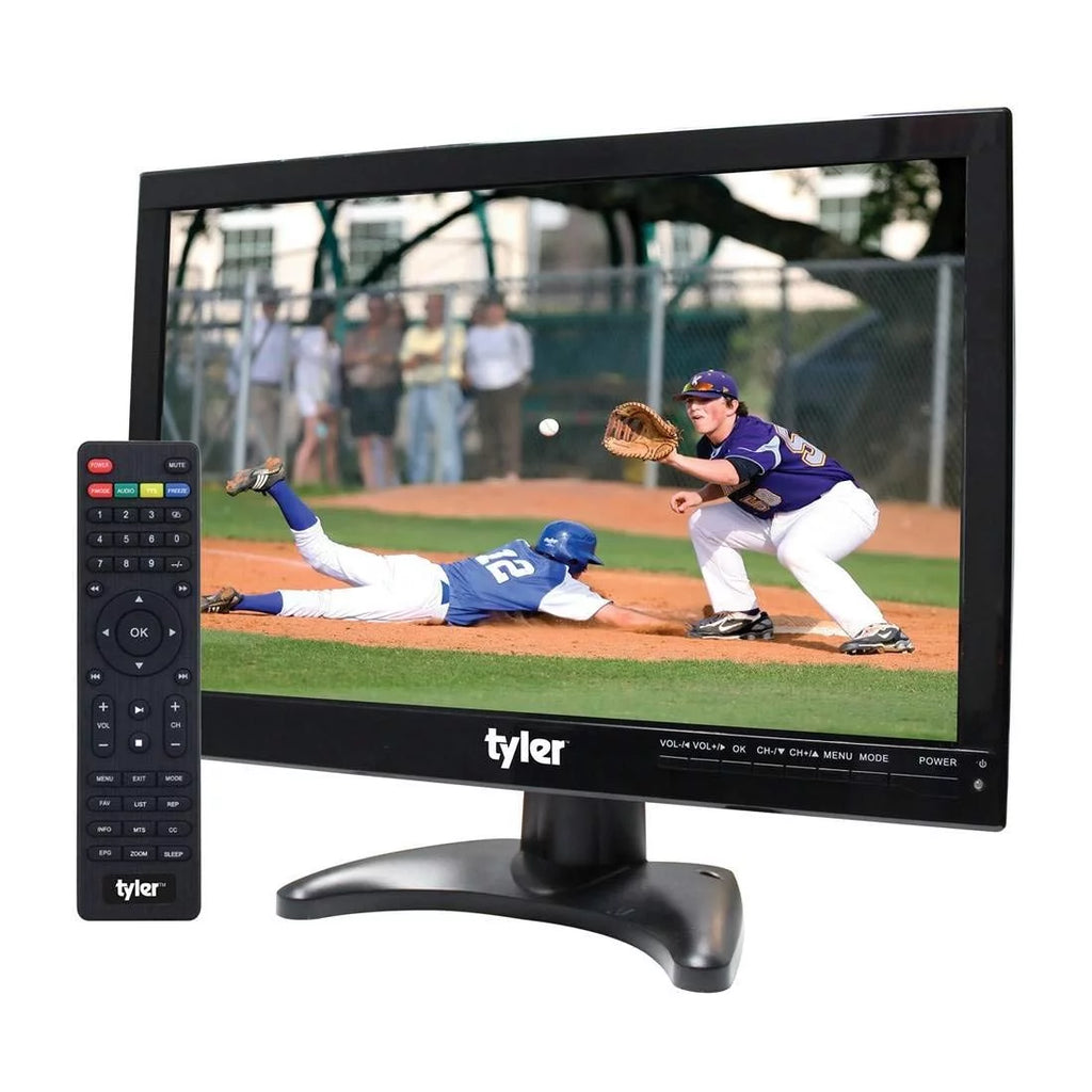 14" Portable Battery Powered LCD HD TV Television with HDMI USB RCA and SD Card Inputs O6238