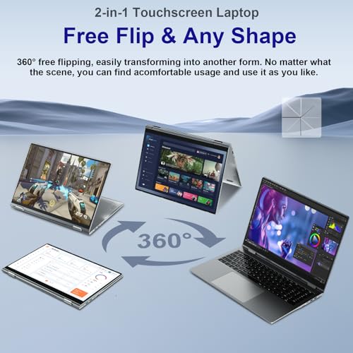 16 inch Convertible Laptop with Touchscreen, 16GB RAM, 640GB Storage A78443