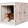 Cat Litter Box Credenza Cat Cabinet F531592