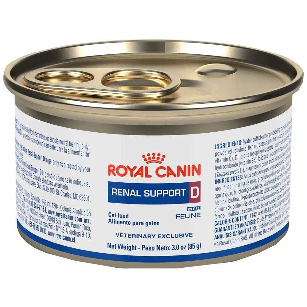 Veterinary Diet Feline Renal Support D Canned Food B250296