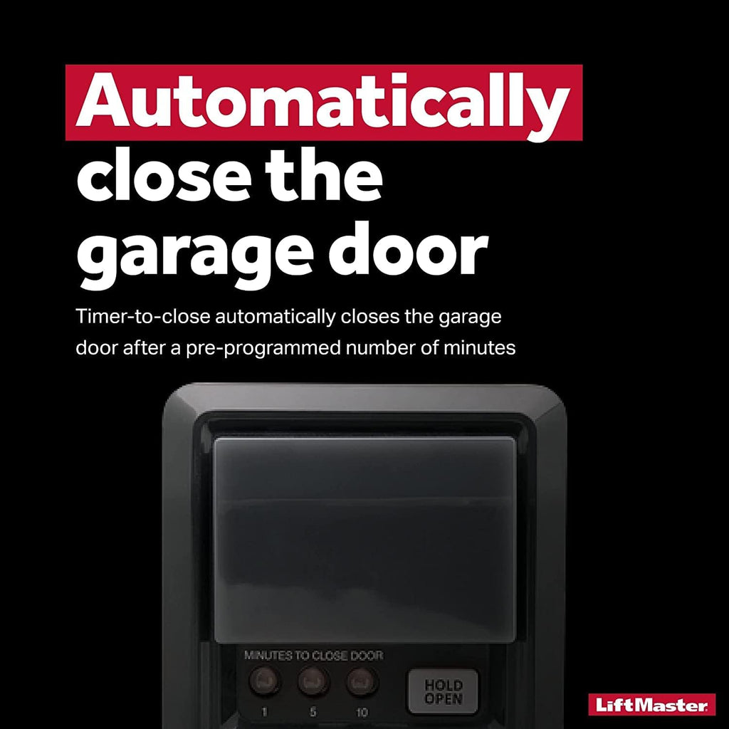 Motion-Detecting Control Panel with Timer-to-Close D3599