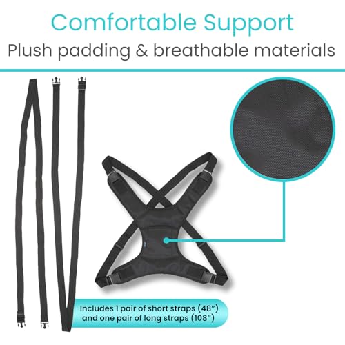 Wheelchair Seat Belt with Adjustable Straps A5352