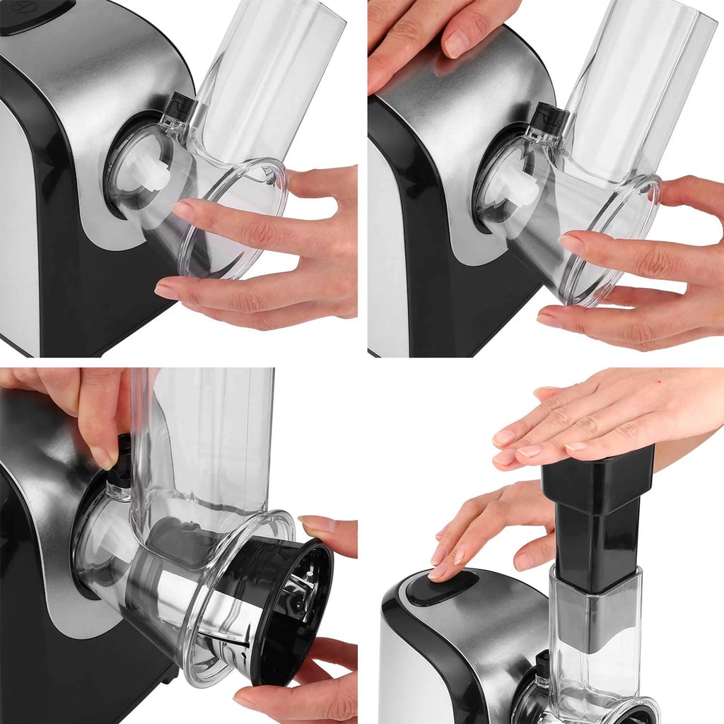 Electric Cheese Grater, 5 in-1 Vegetable Slicer, 150W Z229
