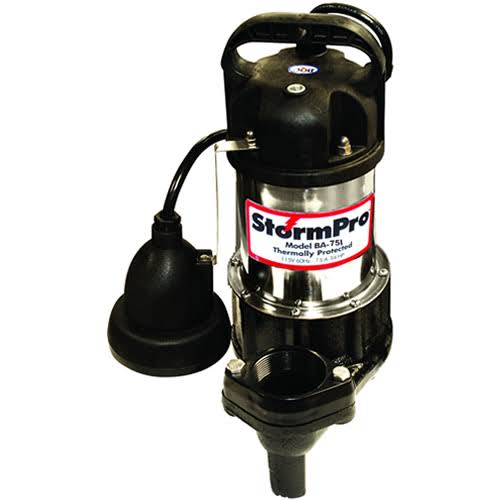 3/4 HP Cast Iron Stainless Steel Sump Pump V715971
