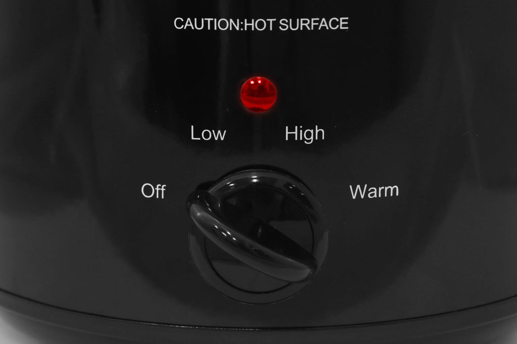 3-Quart Black Slow Cooker I345