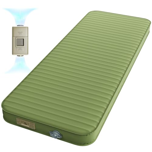 Self Inflating 4" Memory Foam Camping Pad with Built-in Electric Pump V59298