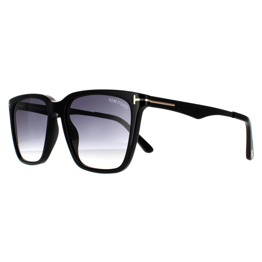 Smoke Gradient Square Sunglasses U6539