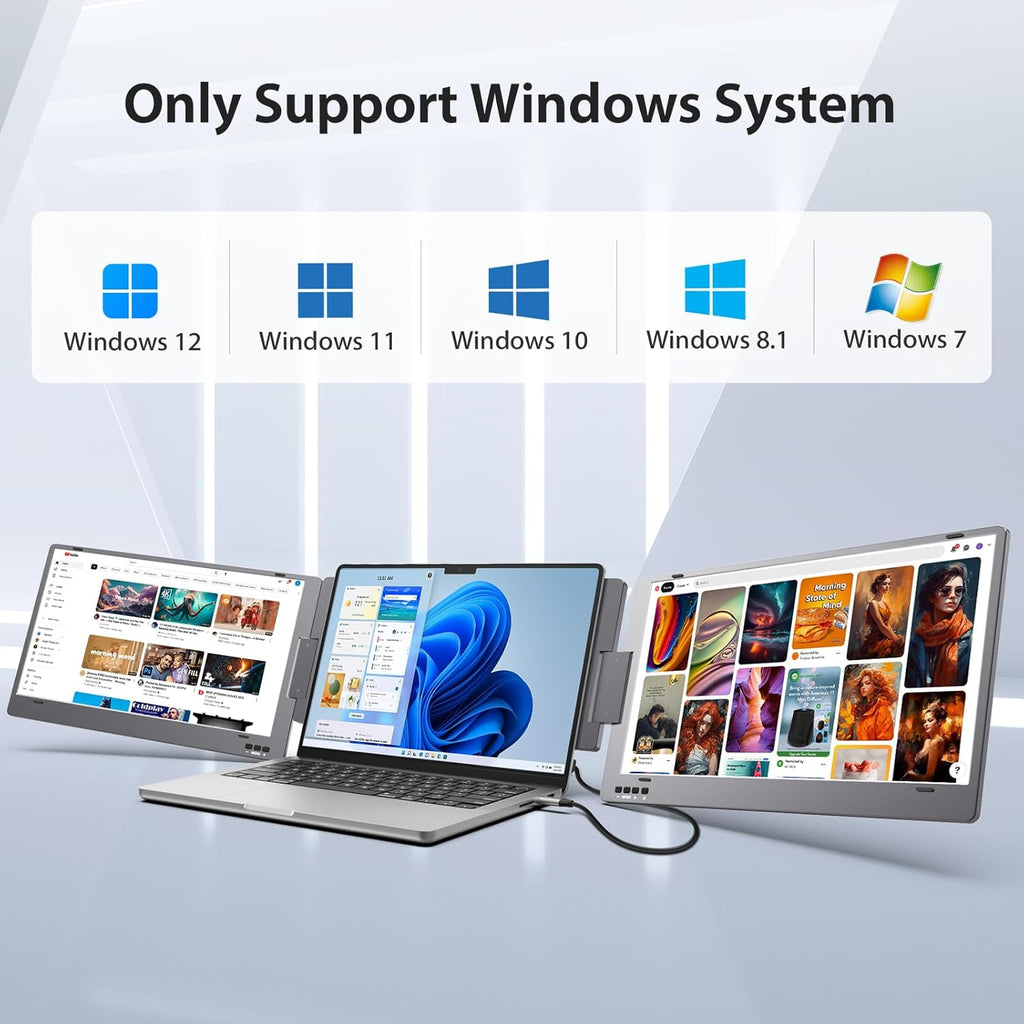 14" 1080P FHD IPS Dual Portable Monitor G424430