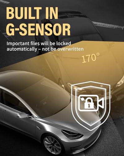 Dash Cam 1080P Three Channels with IR Night Vision Car Camera SD Card Included Dashboard Camera M685