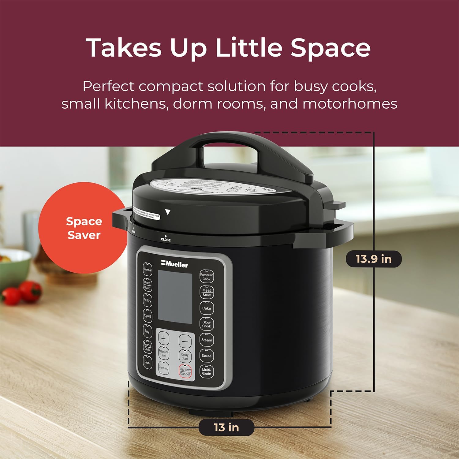 6 Quart Pressure Cooker X174