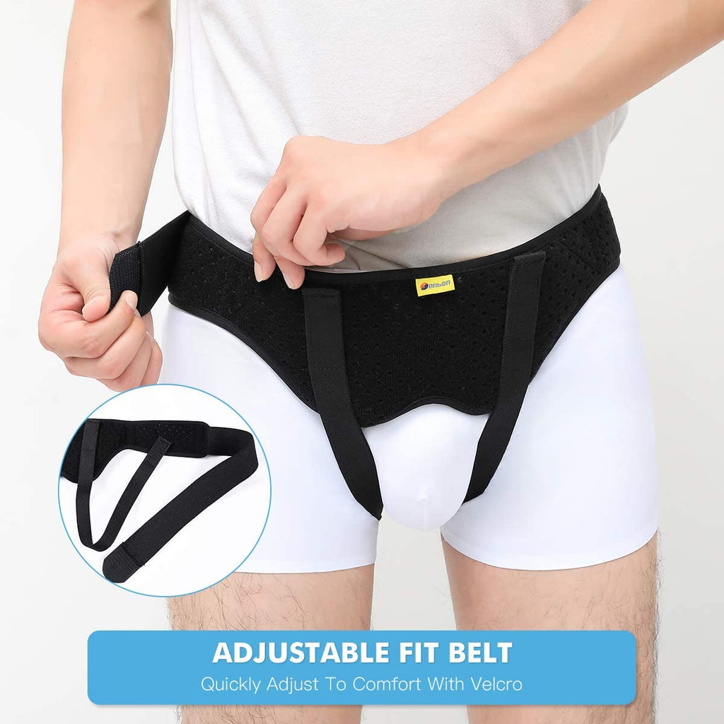 Hernia Belt Truss with 2 Removable Compression Pads K560323