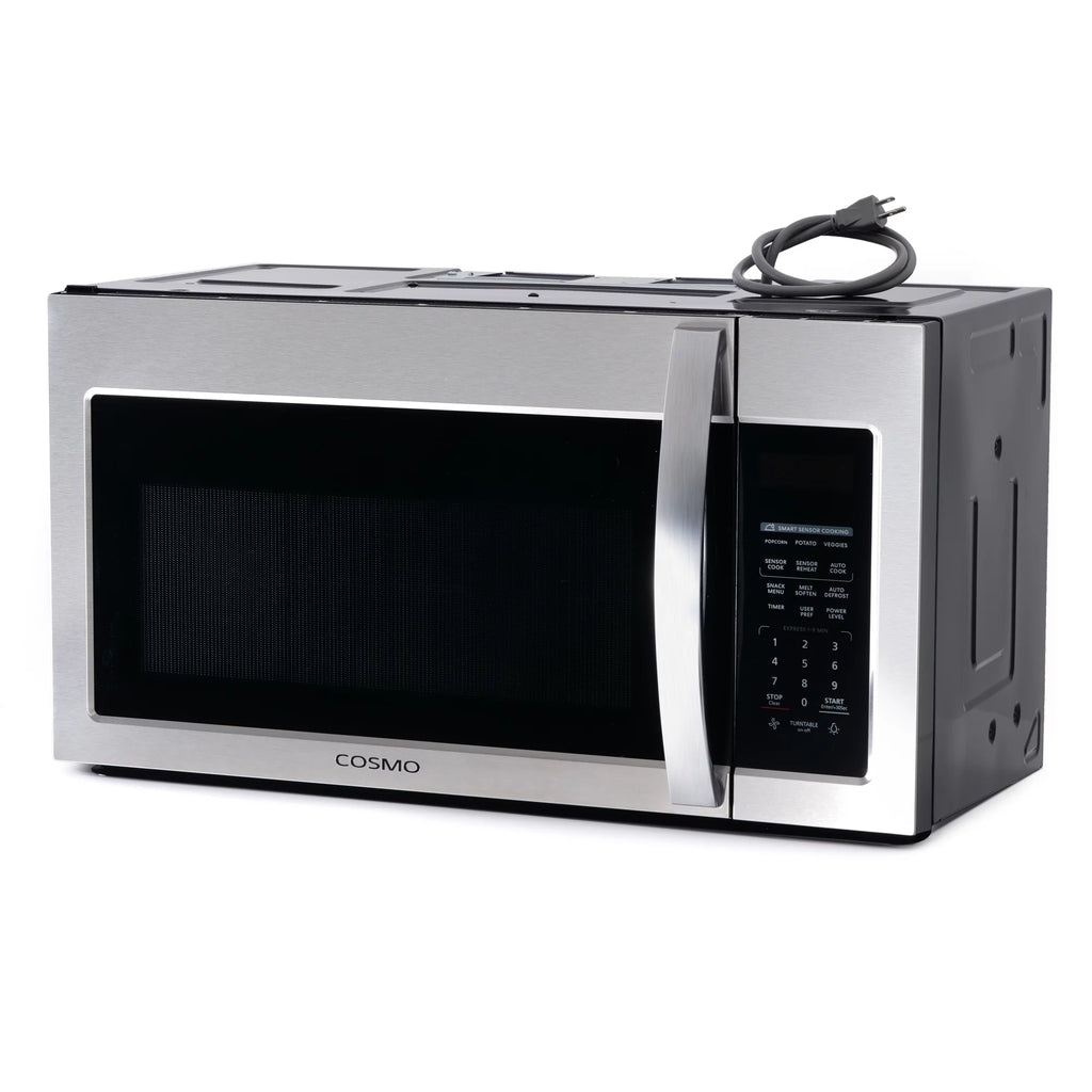 2 Piece Kitchen Appliance Package with 30" Over The Range Microwave & 30" Freestanding Electric Kitchen Stove U401