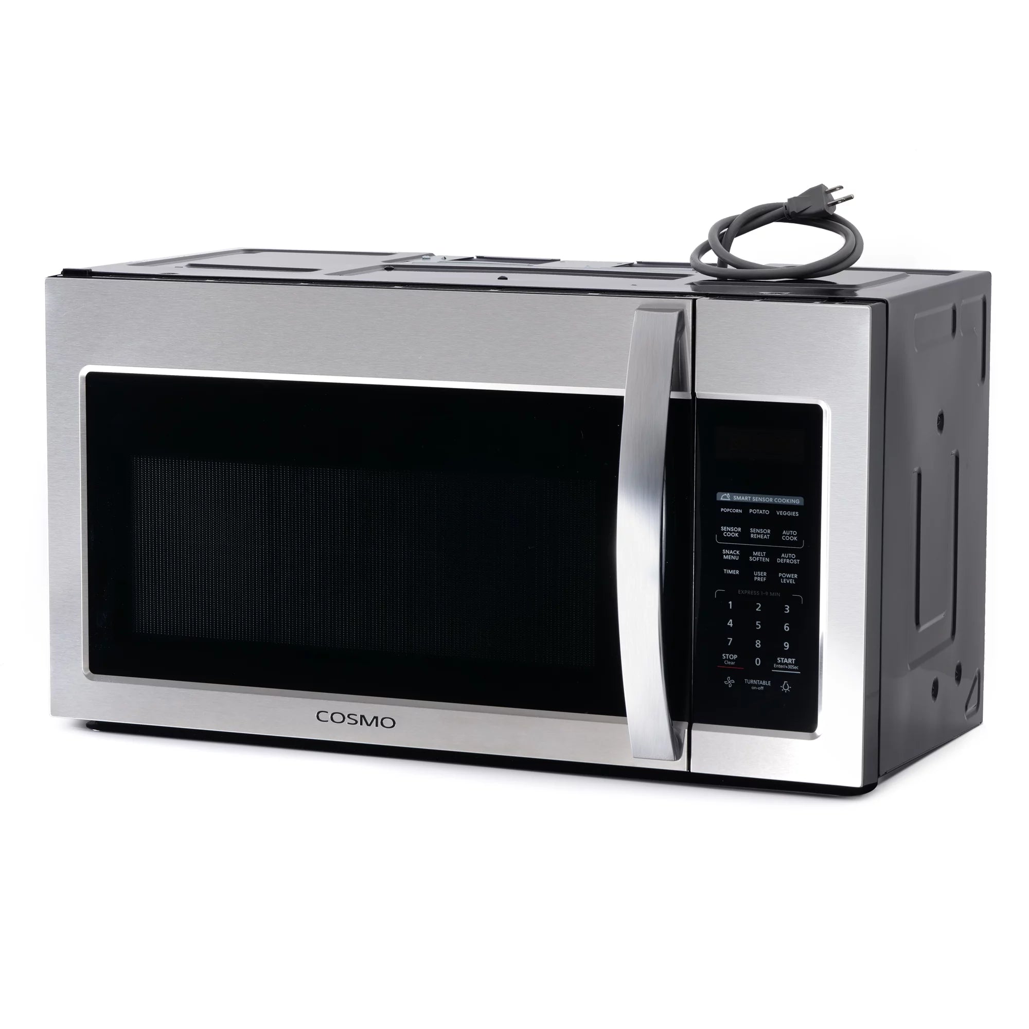 2 Piece Kitchen Appliance Package with 30" Over The Range Microwave & 30" Freestanding Electric Kitchen Stove U401