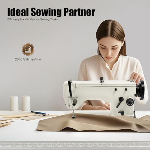 Industrial Heavy Duty Sewing Machine with Accessory Kit E944194