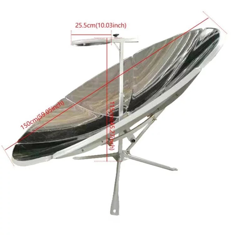 Solar Cooker Stove 150cm Diameter 1800W J914