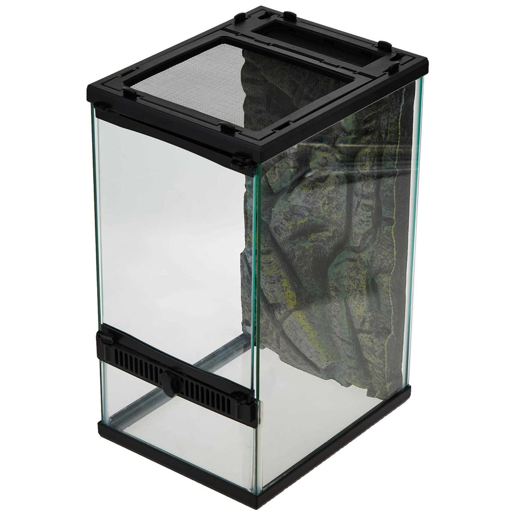 Front Opening Terrarium with Realistic Rock Foam Background G631