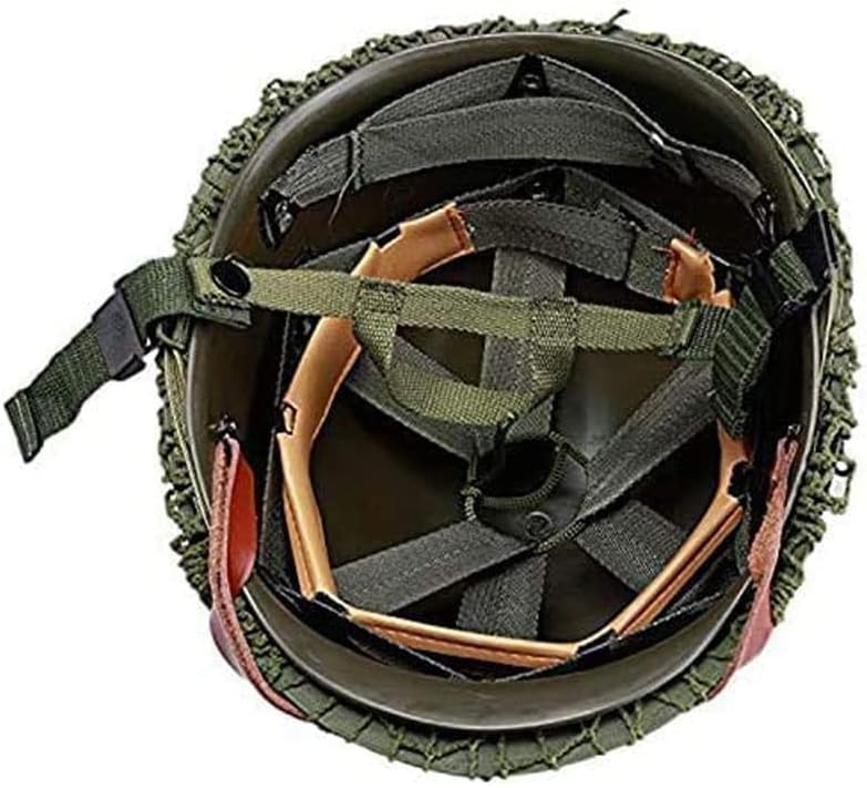 M1 Replica Helmet with Net Canvas Chin Strap T63929