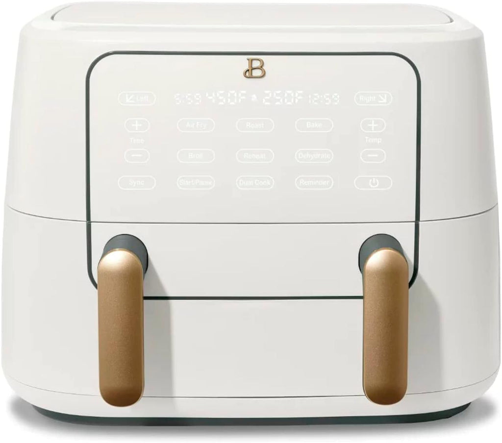 9QT TriZone Air Fryer White Icing L388475