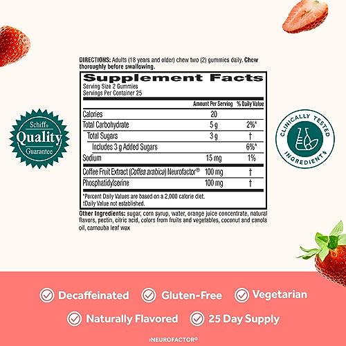 Caffeine-Free Brain Supplement Gummies K7618