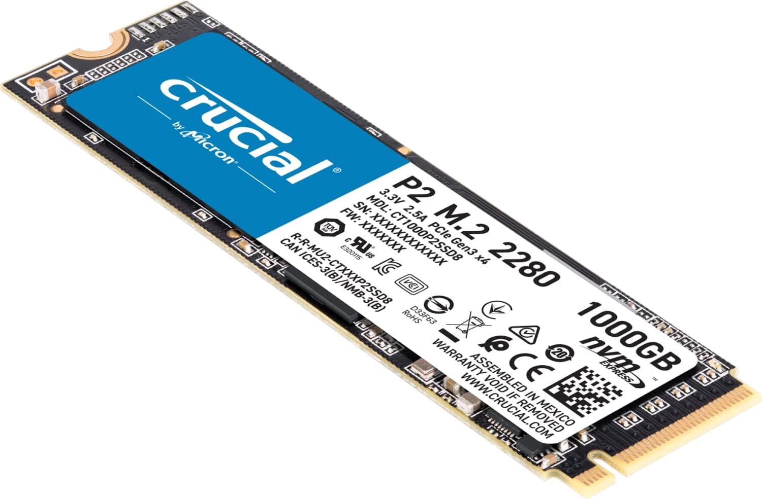 2TB NVMe PCIe M.2 SSD G5922