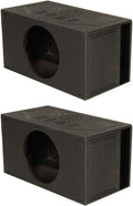 Single 15" Vented Ported Subwoofer Sub Box Enclosure (2 Pack) T8640