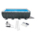 18Ft x 52In Rectangular Frame Swimming Pool Kit V156