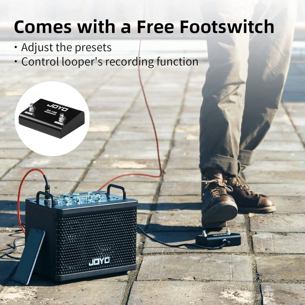 Digital Modeling Combo Amplifier Bundle with Audio Instrument Cable A197