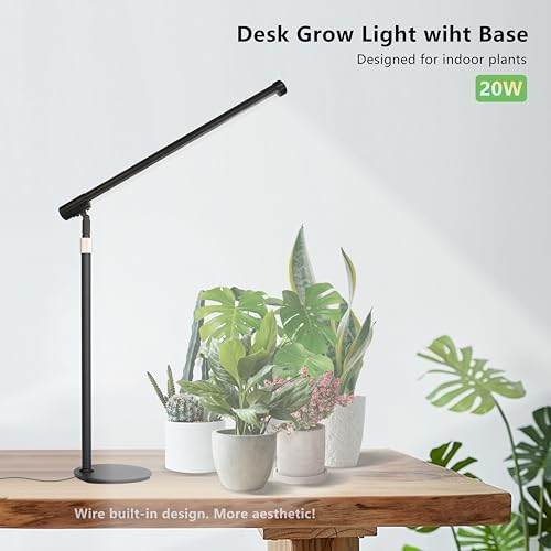 Full Spectrum LED Desk Plant Light with Stand H700847