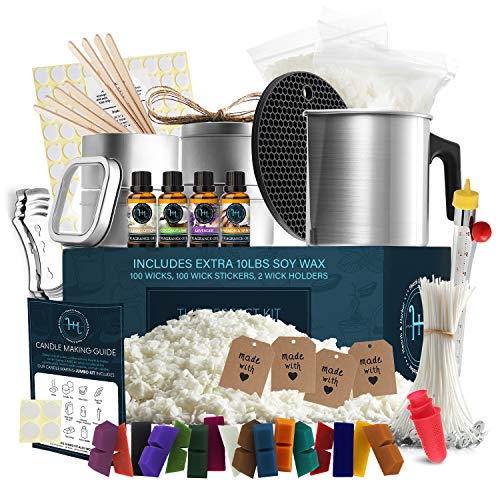 12 Lbs. Soy Candle Wax Flakes Candle Making Kit L69536
