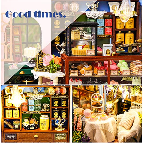 1:24 Scale DIY Dollhouse Kit with Furniture A164791