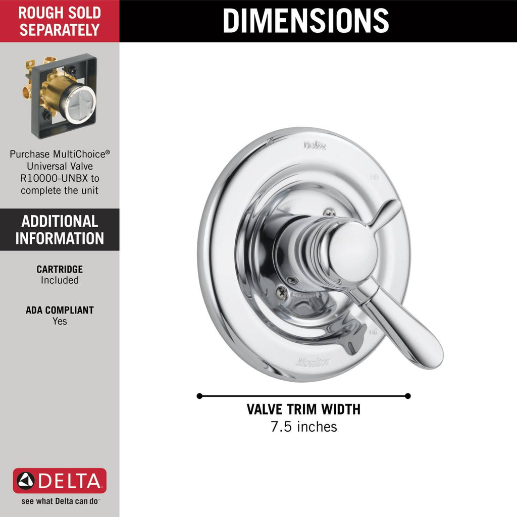 Venetian Bronze Valve Trim U1126