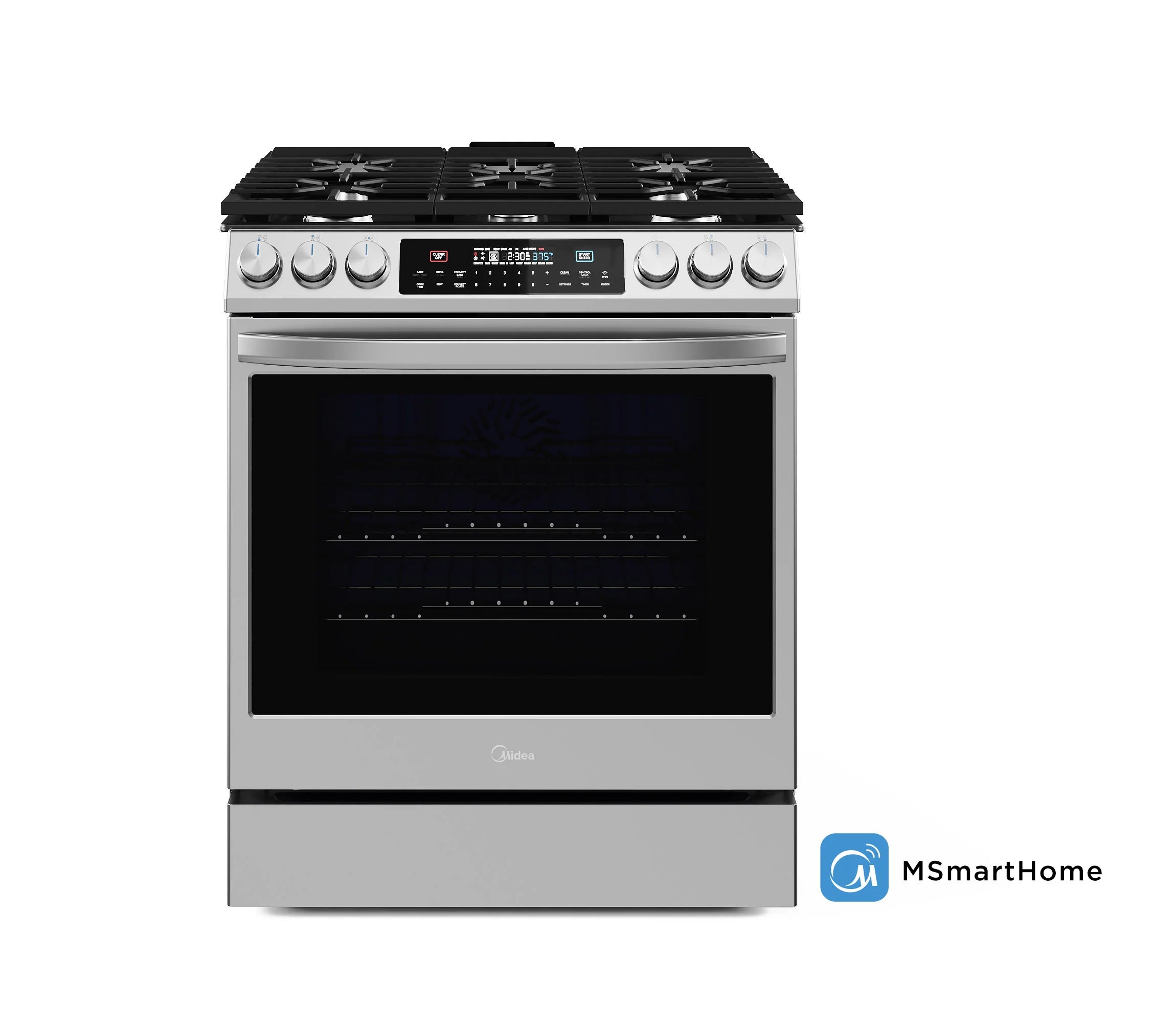 30 In. Slide-In Gas Range with 6.1 cu. ft. Self-Cleaning Oven in Stainless Steel Y1584